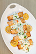 Cooked salmon