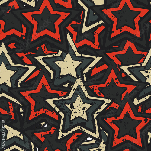 Vector: grunge stars seamless grunge stars seamless