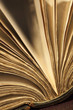 Old Book Fanned Open