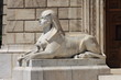 Sphinx statue