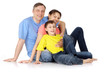 Glorious family having fun