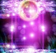 Abstract disco ball_flashing lights