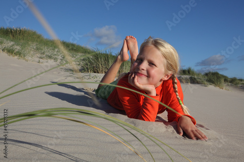 Photo: kind am strand kind am strand