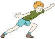 Vector: Boy in the game Boy in the game