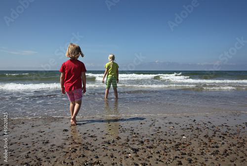 Photo: Kinder am Strand Kinder am Strand