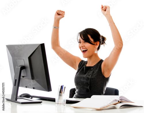 Photo: Successful business woman Successful business woman