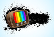 Background with tv