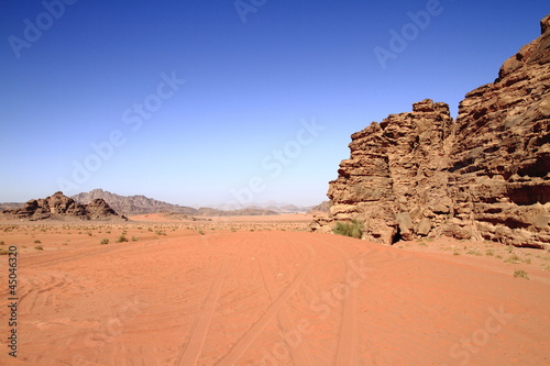 Photo: Das Wadi Rum Das Wadi Rum