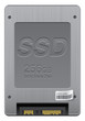 Highdetailed icon ssd with barcode label