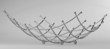 modern style fruit basket made of steel wire