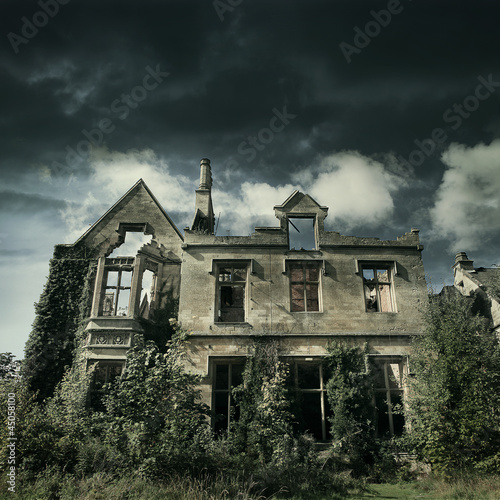 Photo: derelict house derelict house