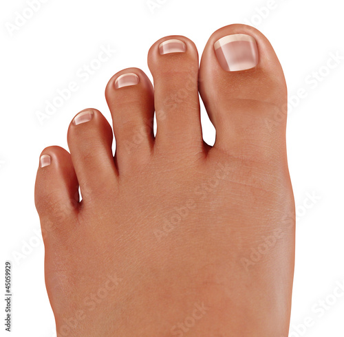 Photo: Healthy Toes Close Up Healthy Toes Close Up