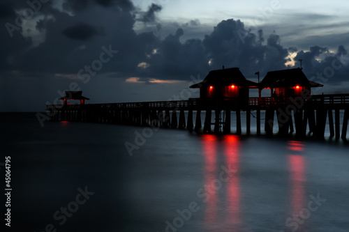 Photo: Naples Pier at Night Naples Pier at Night