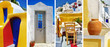 colors of Santorini. travel in Greek islands series