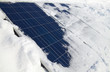 Foto: Solaranlage Schnee Solaranlage Schnee