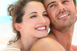 Photo: Smiling loving couple Smiling loving couple