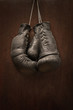 Old boxing gloves