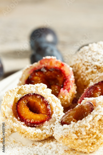 Photo: Plum dumplings Plum dumplings