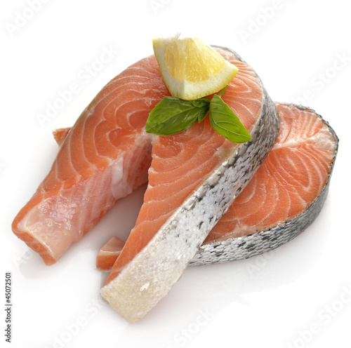 Photo: Slices Of Salmon Slices Of Salmon