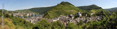 Photo: Traben Trarbach, Panorama Traben Trarbach, Panorama