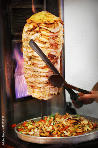 Photo: Doner kebab Doner kebab