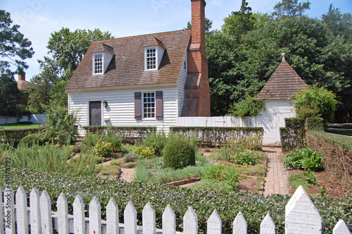 Photo: Williamsburg colonial house Williamsburg colonial house
