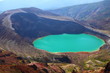 Mt. Zao and crater lake