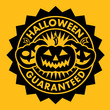 Vector: Halloween Guaranteed Pumpkin Seal Halloween Guaranteed Pumpkin Seal