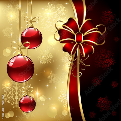 Vector: Christmas baubles Christmas baubles