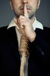 Photo: Quiet man and rope noose Quiet man and rope noose