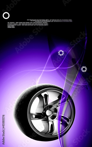 Photo: Alloy wheel Alloy wheel
