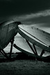 old radar dishes