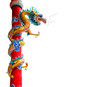 Chinese style dragon statue