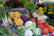 Marché de Boulouris: légumes