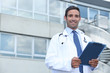 Doctor in hospital