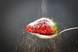 Fraise et sucre