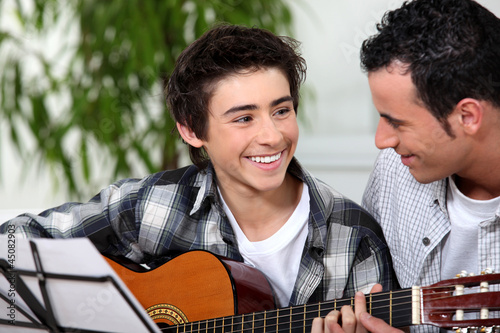 Photo: Guitar lesson Guitar lesson
