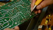 Electrical is cleaning for soldering and repair