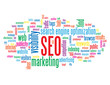 "SEO" Tag Cloud (search engine optimization website marketing)