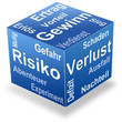 Geschäftsrisiko - Gewinn/Risiko/Verlust