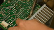 Electrical is soldering for repair electronic equipment