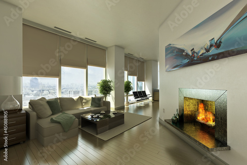 Illustration: Penthouse apartment Penthouse apartment