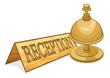 old reception bell