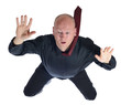 falling businessman