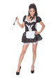 Sexy maid in skimpy uniform