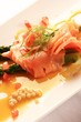 Lachs auf Gemüse