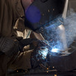 Foto: "USA, Utah, Orem, welder working " "USA, Utah, Orem, welder working "