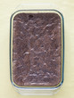 "Chocolate cake, overhead view"