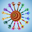 our world has a lot of colors and friendship