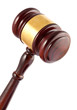 Closeup of  wooden gavel